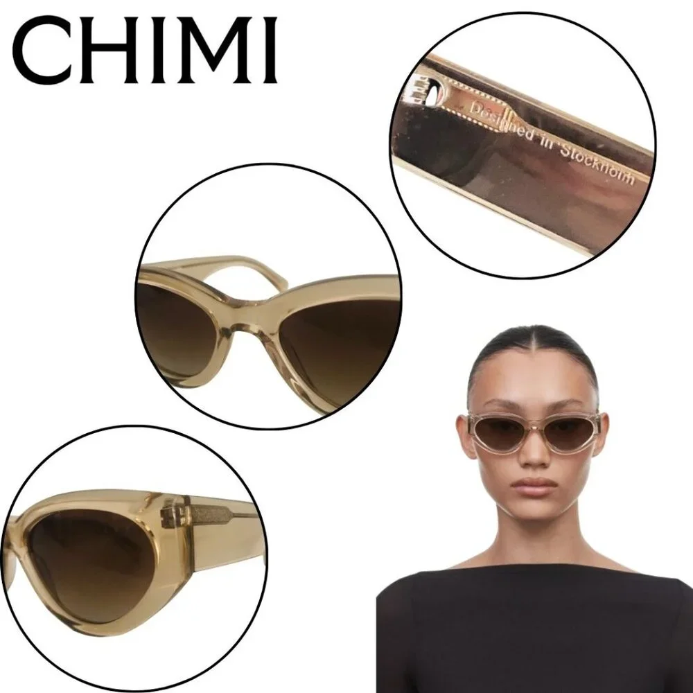 CHIMI Brown Sunglasses for Women - Picture 9 of 13
